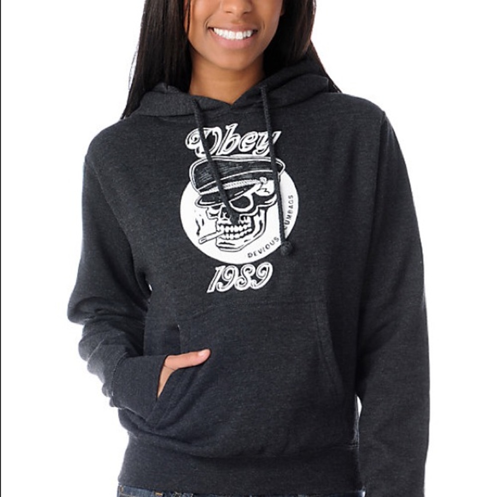 Obey Womens Large hoodie